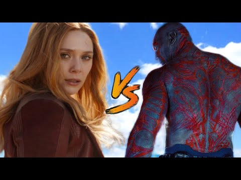 SCARLET WITCH V/S DRAGX FIGHT | FIGHT IN 4K 60FPS | MARVEL MMA