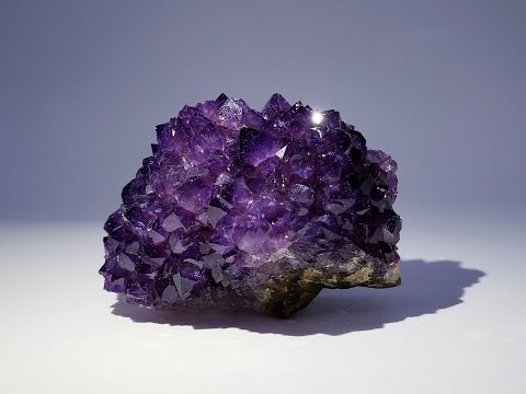 Quartz var. Amethyst from Catalán Grande Quarry, Artigas Department, Uruguay