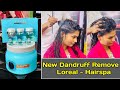 Hairspa How To Remove Dandruff Permanently In Hindi Loreal Dandruff Hairspa Step By Step Tutorial