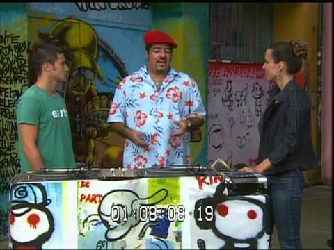 Dj Hum no Programa Estrelas com Alexandre Slaviero e Ana Furtado