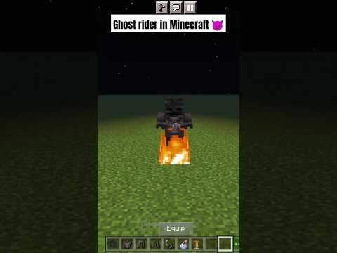Minecraft's Ghost Rider Challenge