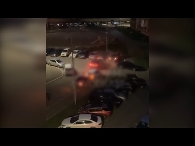 В Иркутске полиция работает на месте ДТП, в которой пострадали 5 автомобилей