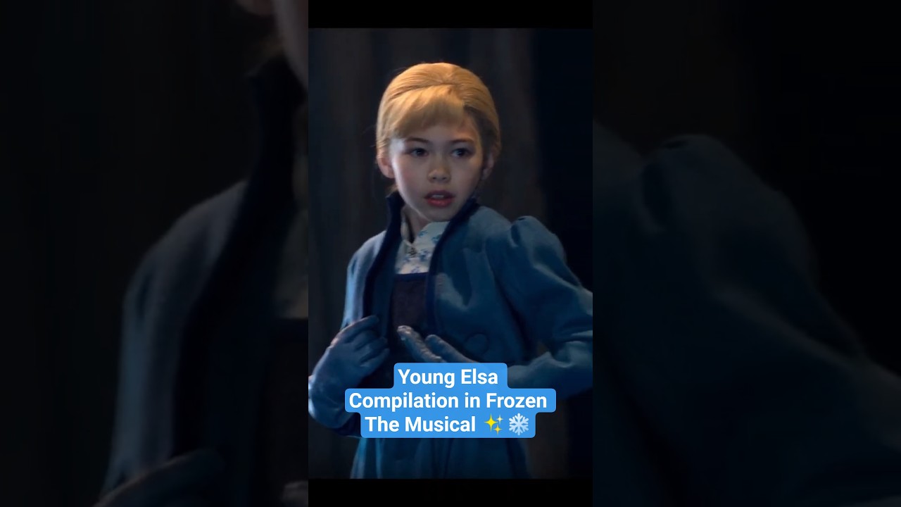 Rare proshot of Frozen The Broadway Musical ! 😮❄️☃️