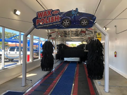 PrimeWash Express Car Wash: Upland Site - Polish Tunnel