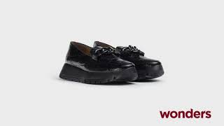 Wonders Shoes PATROCINIO WONDERS ROSE A 2405 SIAM NEGRO anuncio