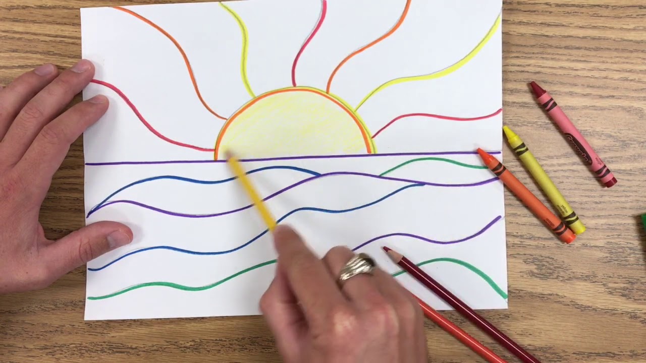 Warm Color & Cool Color Landscape
