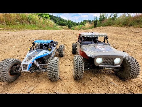 Welcher Rock Racer schlägt sich BESSER im GELÄNDE? - Losi Hammer Rey vs Losi Lasernut!