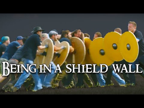 Viking shield wall: personal observation about attacking a shield wall?