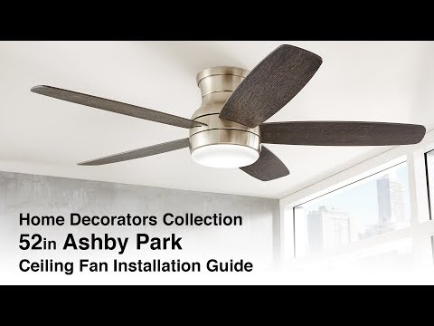 52 in. Ashby Park Installation Guide