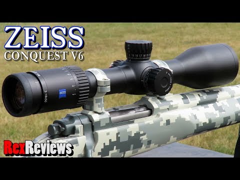 Zeiss Conquest V6 3-18x50 TEST & REVIEW ~ Rex Reviews