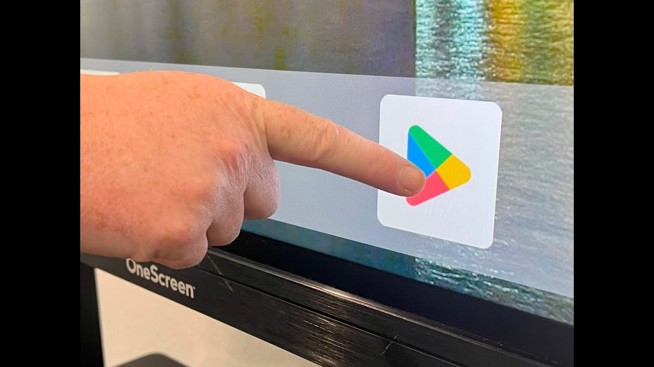 Download an App on the Google Play Store on an Interactive Flat Panel (i.e. smartboard) + Widgets!