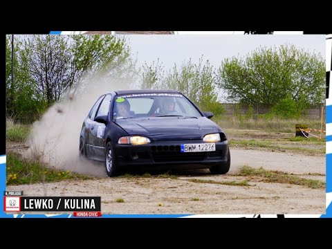 Lewko/Kulina - Honda Civic - Rajd Łap 2024