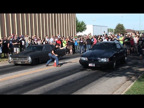 KILLER STREET RACE - Beater Bomb Stang -vs- TT LS Nova