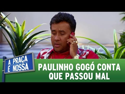 A Praça é Nossa (10/11/16) - Paulinho Gogó conta que passou mal