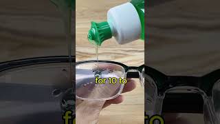 🤯How to clean your glasses?👓🧼#lifehacks