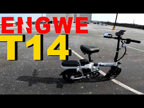 Engwe T14 Folding EBike First Ride Initial Thoughts 👍👍👍