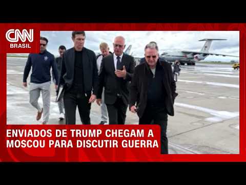 Ucrânia e Rússia pausam ataques para visita de enviados de Trump | BOLETIM CNN