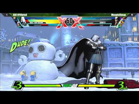 UMVC3 Top 8 AGE NYChrisG vs MeepisCheap - Northeast Championships 14
