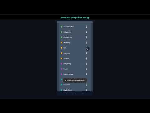 CopyLayer - AI Prompt Manager