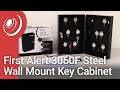 First Alert 3060F Steel Wall Mount Key Cabinet ...