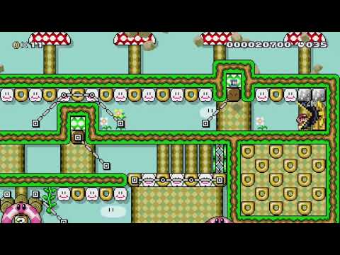 60sec Speed Run. For J-Wiz. by GoofyMomma - Super Mario Maker - No Commentary 1bs
