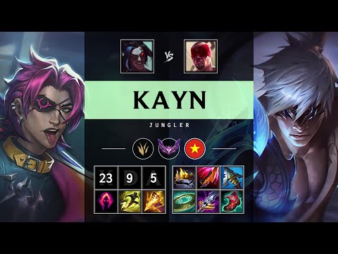 Kayn Jungle vs Lee Sin - VN Master Patch 25.06