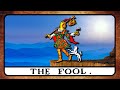 THE FOOL Tarot Card Explained 0 Tarot School Meaning Secrets Reversed Reading