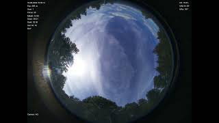 2026-06-18 All sky camera capture from Poiana Rusca Mountains, Romania