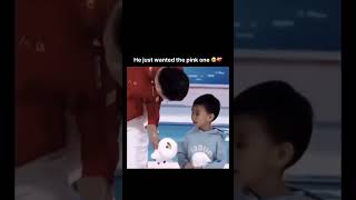 He just wanted the pink one 🥹❤️‍🩹