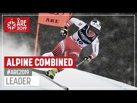 Ramona Siebenhofer | 1st run leader | Ladies' AC | Are | FIS Alpine World Ski Championships