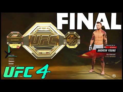 UFC 4 Legendary Career! - Forced into retirement! - The Final Episode!!