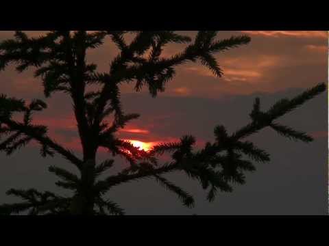 Muntii Cozia - Amurg pe Varful Cozia