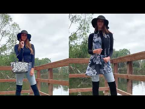 Cleopatra's Leopard, an original hand painting on leather handbags.