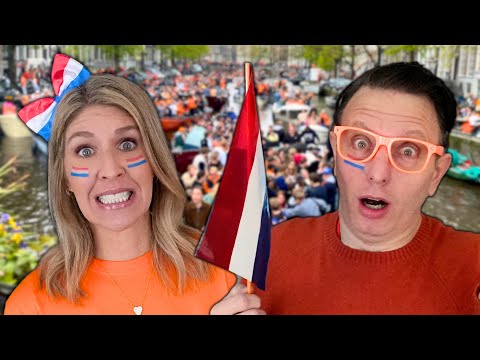 Americans’ First King's Day in Amsterdam (2024)