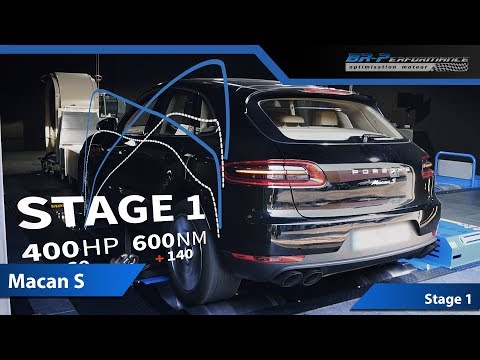 Porsche Macan S Stage 1 with Akrapovic Evolution Line By BR-Performance