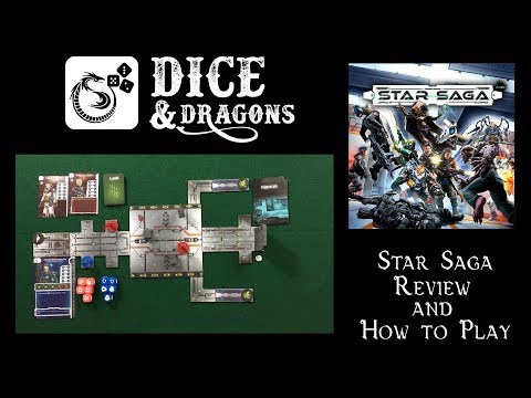 Dice and Dragons - Star Saga Review and How to Play