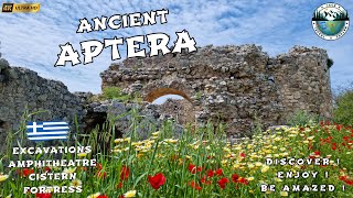 Why is APTERA better than the famous KNOSSOS Palace! Crete Greece | 4K UHD
