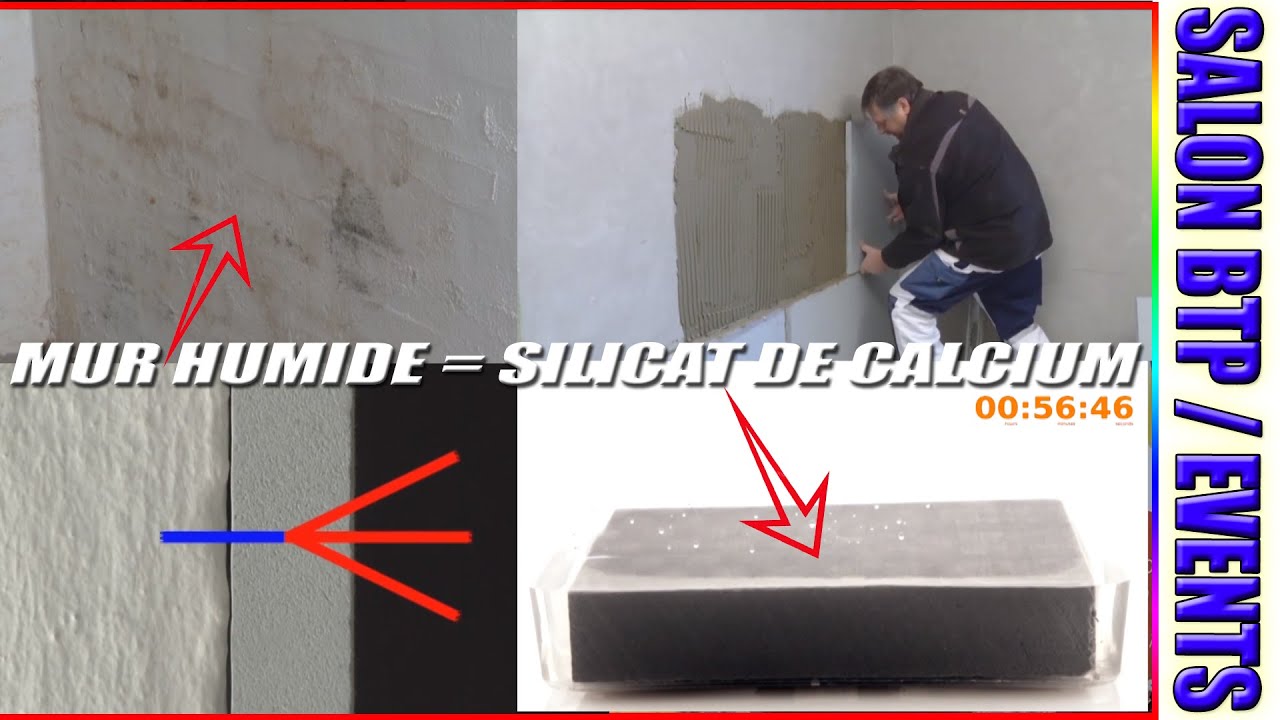 ✔️ MUR HUMIDE = SILICATE de CALCIUM ... Découverte chez Arktic / REPORTAGE