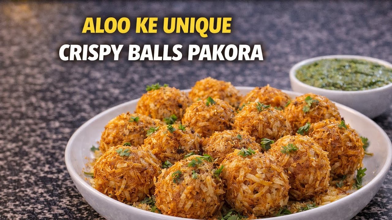 Crispy Potato Balls