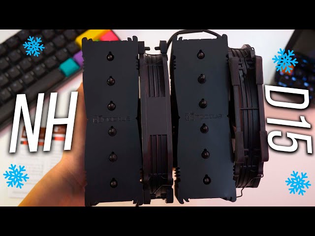 Vídeo relacionado con Noctua NH-D15 chromax.black, Disipador de CPU de Doble Torre (140 mm, Negro)