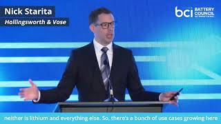Hollingsworth & Vose's Nick Starita shares insights the annual forecast for ESS or “the Grid Market”