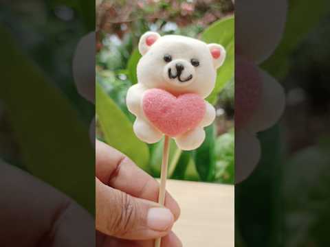 Teddy Bear Candy -The gummy bear candy #candy #yummy #tasty #shorts