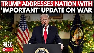 US Iran War LIVE | Donald Trump Addresses Nation On Middle East Conflict &amp; War With Iran | US News