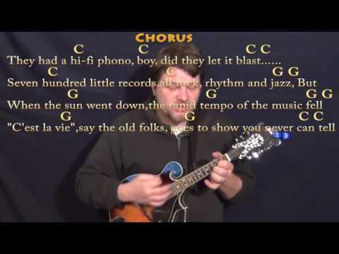 You Never Can Tell (Chuck Berry) Mandolin Cover Lesson in C with Chords/Lyrics - C G