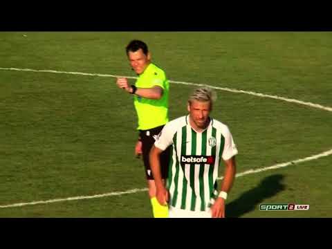 UEFA Champions League. Y. Kendysh goal (Struga 1:1 Zalgiris)