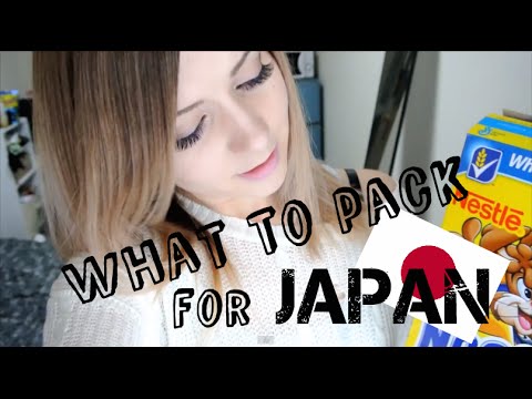 What to Pack for JAPAN 日本に持っていくべき物！ (What to Pack for JAPAN 日本に持っていくべき物！)