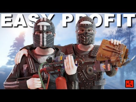 Rust - EASY PROFIT RAIDING An ASIAN SERVER! (Raids, PvP, Counter-Raiding and MORE!)