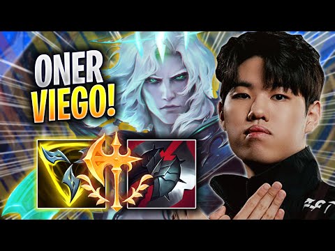 ONER SHOWTIME WITH VIEGO! - T1 Oner Plays Viego JUNGLE vs Lee Sin! | Season 2023