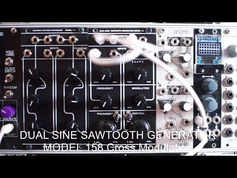 Tokyo Tape Music Center Dual Sine Sawtooth Generator Model 158 2023 - Black image 2