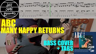 ABC - Many Happy Returns // BASS COVER + TABS